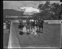 Horseback riding at Griffith Park, Los Angeles, 1920-1939