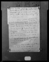 Paul Kelly love letter to Dorothy Mackaye, Los Angeles, 1927