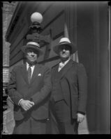 Campbell MacCulloch and Dr. Towne Nylander, Los Angeles, 1930s