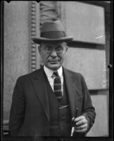 A. L. Manning, deputy sheriff, Los Angeles, circa 1920-1924