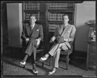 David Mdivani and Serge Mdivani Brothers, Los Angeles, 1920-1939