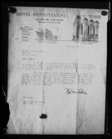 Letter from Kenneth Ormiston to Carmel Realty Company, 1926
