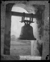 Bell at the Santa Barbara Mission, 1920-1939