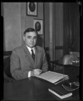 Frank C. Mortimer, federal receiver for the American Mortgage Company of California, 1932