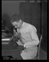 Dr. Philip Munz, professor of botany at Pomona College, Claremont, 1935