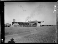 Newly constructed cotton gin, Despepitadora Progreso, in Mexicali, B.C., Mexico, 1927