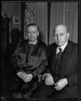 Dr. Niels Nielson and Kirstine Neilson, Los Angeles, 1934