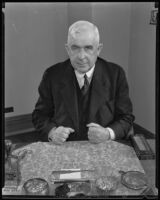 State Labor Commissioner Edward L. Nolan, Los Angeles, 1935