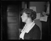 Murder suspect Madalynne Obenchain, Los Angeles, 1921-1924