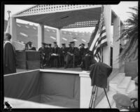 U.S.C. graduation ceremony, Los Angeles, 1926