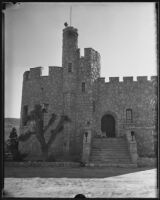 Exterior of Shea's Castle, Mojave Desert, 1935
