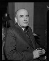 Frank E. O'Neill, petroleum engineer, Los Angeles, 1930