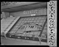 Sunkist display at the National Orange Show, San Bernardino, 1935