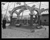 Chapman's Old Mission Brand display at the Valencia Orange Show, Anaheim, 1921