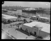 Aerial shot of Pacific Southwest Exposition, Long Beach, 1928