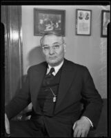 Superior Judge Pat R. Parker, Los Angeles, ca. 1932