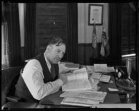 John R. Quinn as County Supervisor, Los Angeles, 1930-1936