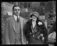 Norman N. Rankow and Ana Maria Rankow (née Yrigoyen), Los Angeles, 1926