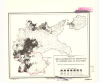 Germany Beech Distribution in Percentage of Wooded Area of Each Kreis