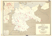 Germany Distribution of the Heavy Machinery Industry (1939)