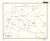 German Main Movements of Freight Traffic 1942