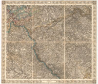 General-Karte des oesterreichischen Kaiserstaates, mit einem grossen Theile der angrenzenden Länder