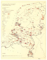 Verteilung der Bodenschätze und Standorte der Industrie in den Niederlanden