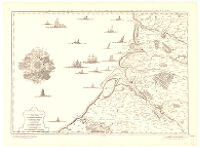 Carte Particuliere des Environs d'Abbeville Montreuil, Avec Lex Embouchures des Rivierres de Somme d'Autie et de la Canche