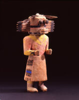 Kachina figure, Tihu of Hooli Katsina (Little Brother of the Eagle) (X68-161)