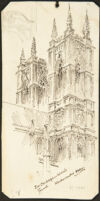 Sir Christopher Wren’s Towers, Westminster Abbey