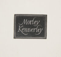 Bookplate of Morley Kennerley