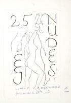 25 Nudes (paste-up design)