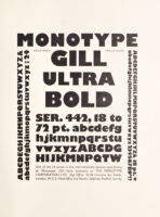 Monotype Gill Ultra Bold
