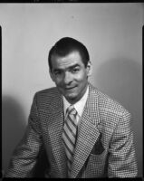 Man in houndstooth jacket, 1954