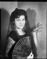"Marriage of Figaro" cast member Patricia Brown, Santa Monica, 1958