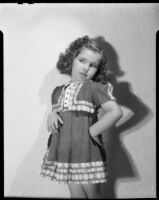 Sylvia Arslan, hand on hip, 1937