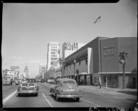 Mullen Bluett building, Wilshire Boulevard and Ridgeley Drive, Los Angeles, 1949