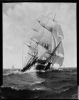 Ship, photographed reproduction, 1951