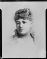 Portrait of poet Ina Donna Coolbrith, 1880's, rephotographed 1940