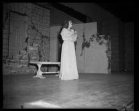 "Rigoletto" production, Bernum Hall, Santa Monica, 1956