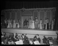 "Rigoletto" production, Barnum Hall, Santa Monica, 1956