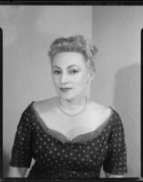 Teresa Kirbe, actress, Los Angeles, circa 1950-1959