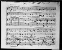 "Hansel and Gretel" sheet music for "Children's Prayer," 1957-1959