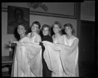 "Hansel and Gretel" chorus members, Barnum Hall, Santa Monica, 1957-1959