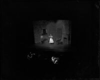 "Hansel and Gretel" production with Barbara Ludwig and Charlie Marie Gordon (possibly), Barnum Hall, Santa Monica, 1959?