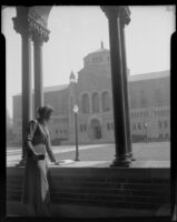 Miriam Braun, at Royce Hall UCLA, Los Angeles, 1949