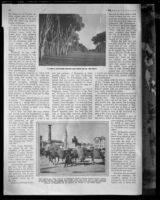 Page of article, “Beirut to Bagdad,” circa 1928