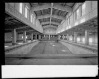 Indoor swimming pool at the Sorrento Beach Club, Santa Monica, 1952