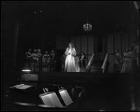 “Lucia di Lammermoor” production with Betty Herrick, John Adams Auditorium, Santa Monica, 1951