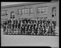 Staff photo John Burroughs Junior High School, Los Angeles, 1944
